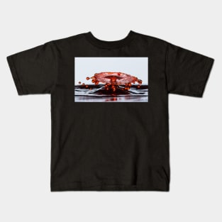 Stop Motion Red Splash Kids T-Shirt